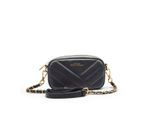Opera – Gewatteerde mini clutch – Zwart