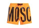 Moschino Heren Logo Zwemshort (Helder oranje)