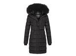 Navahoo dames lange winterjas Lotusblüte Princess – Warm & Elegant