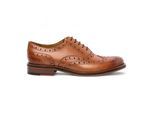 Chapman & Moore Herren-Brogue-Schuhe aus hellbraunem Leder, Oxford-Stil, fürs Büro
