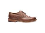 Chapman & Moore Bruine Leren Derby Brogue Oxford Herenschoenen