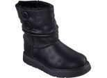 Skechers Keepsakes Lite Freezing Niedrige Textil-Winterstiefel für Damen in Schwarz