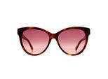 Moncler ML0283 52T havana bordeaux gradiÃ«nt zonnebril