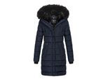 Navahoo dames lange winterjas Lotusblüte Princess – Warm & Elegant
