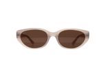 Ray-Ban RB4457D Bio Based 678673 gepolijste opaal beige donkerbruine zonnebril