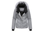 Marikoo dames gewatteerde winterjas Nadiraa met 2-in-1 design & capuchon