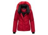 Marikoo dames gewatteerde winterjas Nadiraa met 2-in-1 design & capuchon