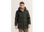 Bugatti Herren Gewatteerde parka, waterdicht, ademend en met capuchon