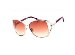 Tom Ford Marta Shiny Palladium Zilveren Zonnebril