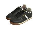 Lambretta Heren Diego Sneakers (Zwart/Wit)