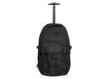 Mountain Warehouse Pioneer Wheeled Rugzak (Zwart)