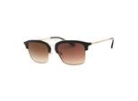 Emporio Armani Dames/Dames Matte Gradient Zonnebril (Licht goud/bruin)