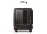 Duurzame EasyJet Ryanair 39 x 26 x 51,5 cm zwarte open cabine reiskoffer