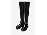 Wittchen Damen-Lackleder-Stiefeletten mit Kette