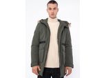 Wittchen Heren Geïsoleerde Jas, Recht, Groen, Polyester