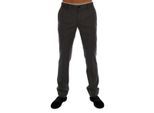 Klassiek Pasvorm Pinstripe Broek