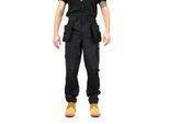 Caterpillar Nexus Holster Stretch Pocket Katoenen Zwarte Buitenbroek voor Mannen