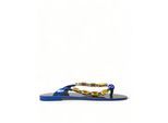 Schmuck-String-Sandalen mit Leopardenmuster