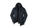 Mountain Warehouse Heren Maple 3 in 1 Waterdichte Jas (Marine)