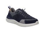 JOSEF SEIBEL Herren Halbschuh Wales 01 in dunkelblau-kombi
