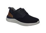 JOSEF SEIBEL Heren Lage schoen Wales 03 in blauw