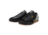 Patrick Mens Bergan Leren Sneakers (Zwart/Wit)