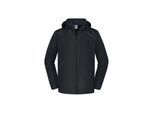 Russell Collection Heren Essentiële Weerbestendige Shell Jacket (Zwart)