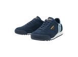 Patrick Mens Dijon Suède Hardloopschoenen (Marineblauw/Lichtblauw)