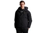 Lyle & Scott Zwarte Gewatteerde Jas