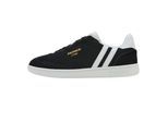 Patrick Mens Lyon Suede Cupsole Sneakers (Zwart/Wit)