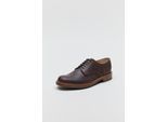 Chapman & Moore Klassische Derby-Landleder-Herrenschuhe Choco