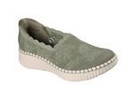 Skechers Wilshire Boulevard Polyester Damen Sneakers in Olivgrün