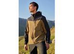 Mountain Warehouse Heren Brisk Extreme Colour Block Waterdichte Jas (Donkere Khaki)