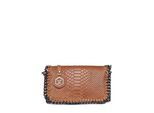 Luisa Vannini Brown Rundleer Tas