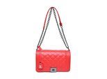 Anna Luchini Rood Rundleer Tas