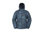 Mountain Warehouse Dames/Dames Seasons gewatteerde jas met dierenprint (Donkerblauw)