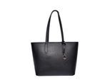 Roberta M Zwart Rundleer Tas