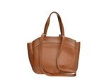 Anna Luchini Brown Rundleer Tas