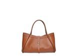 Luisa Vannini Brown Rundleer Tas