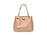 Isabella Rhea Beige Rundleer Tas