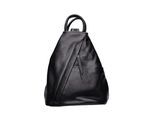 Isabella Rhea Zwart Rundleer Tas