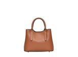 Anna Luchini Brown Rundleer Tas