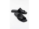 Jez Leder Slide Sandale (Women)