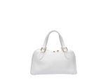 Roberta M Wit Rundleer Tas