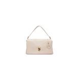 Isabella Rhea Beige Rundleer Tas