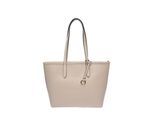 Roberta M Beige Rundleer Tas