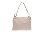 Luisa Vannini Beige Rundleer Tas