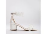 Dana Lace Bridal Niedrig Absatz Sandalen