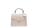 Luisa Vannini Beige Rundleer Tas