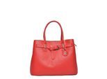 Anna Luchini Rood Rundleer Tas